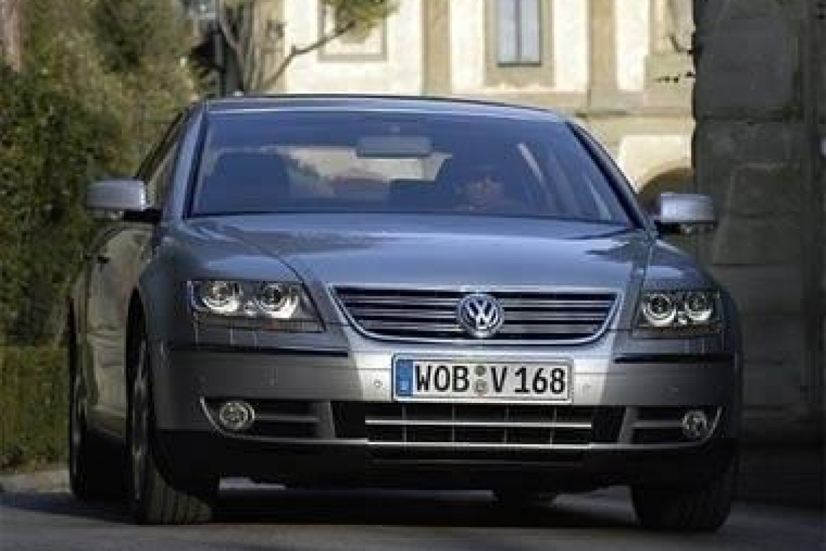 Volkswagen Phaeton met V10 TDI