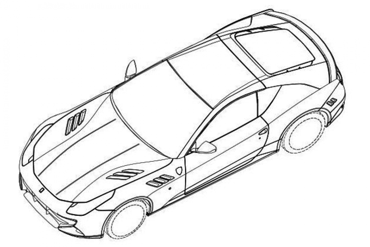 Ferrari SP FFX Patent Images