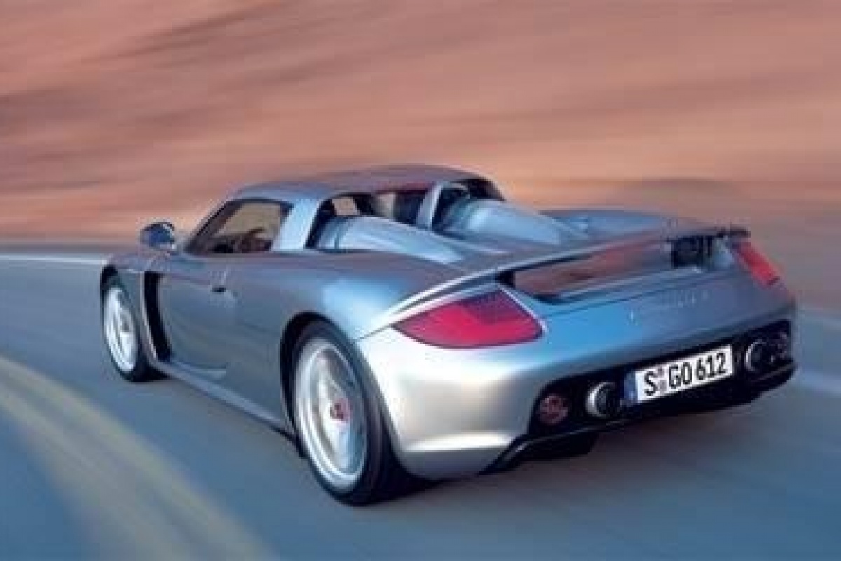 Porsche Carrera GT in detail
