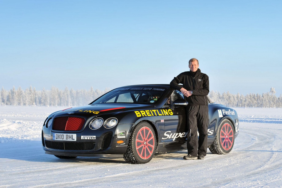 Bentley Continental Power on Ice