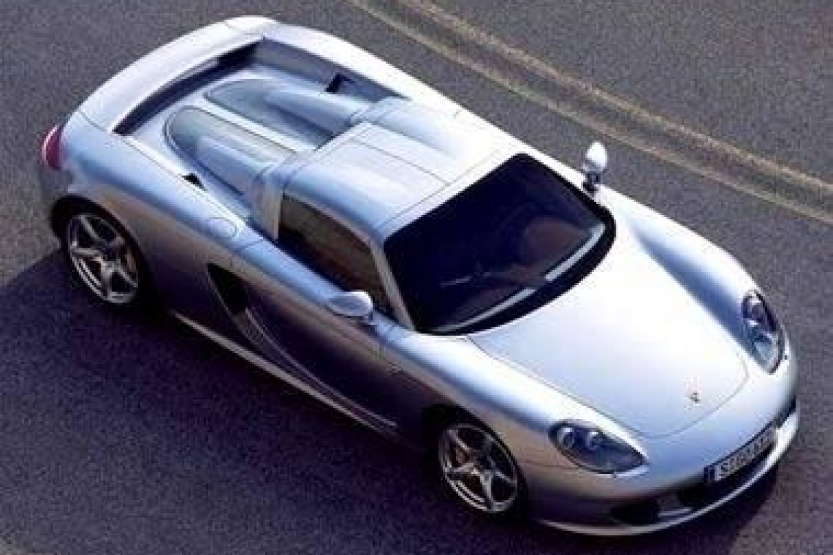 Porsche Carrera GT is klaar