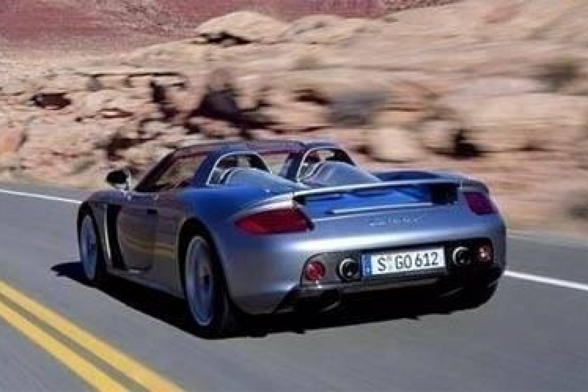 Porsche Carrera GT is klaar