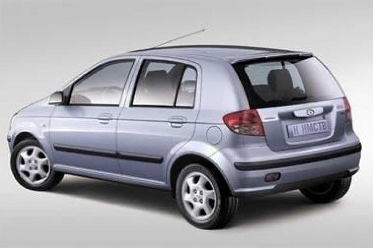 Hyundai Getz in detail