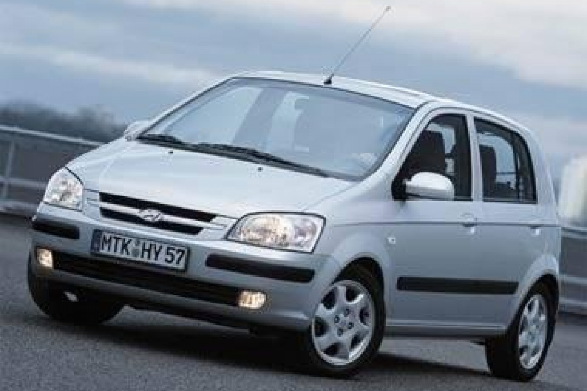 Hyundai Getz in detail