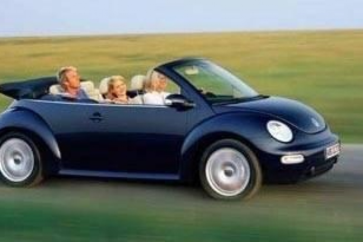 Volkswagen New Beetle Cabrio: de eerste gegevens