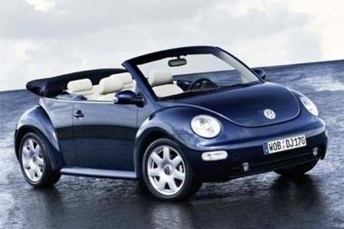 Volkswagen New Beetle Cabrio: de eerste gegevens