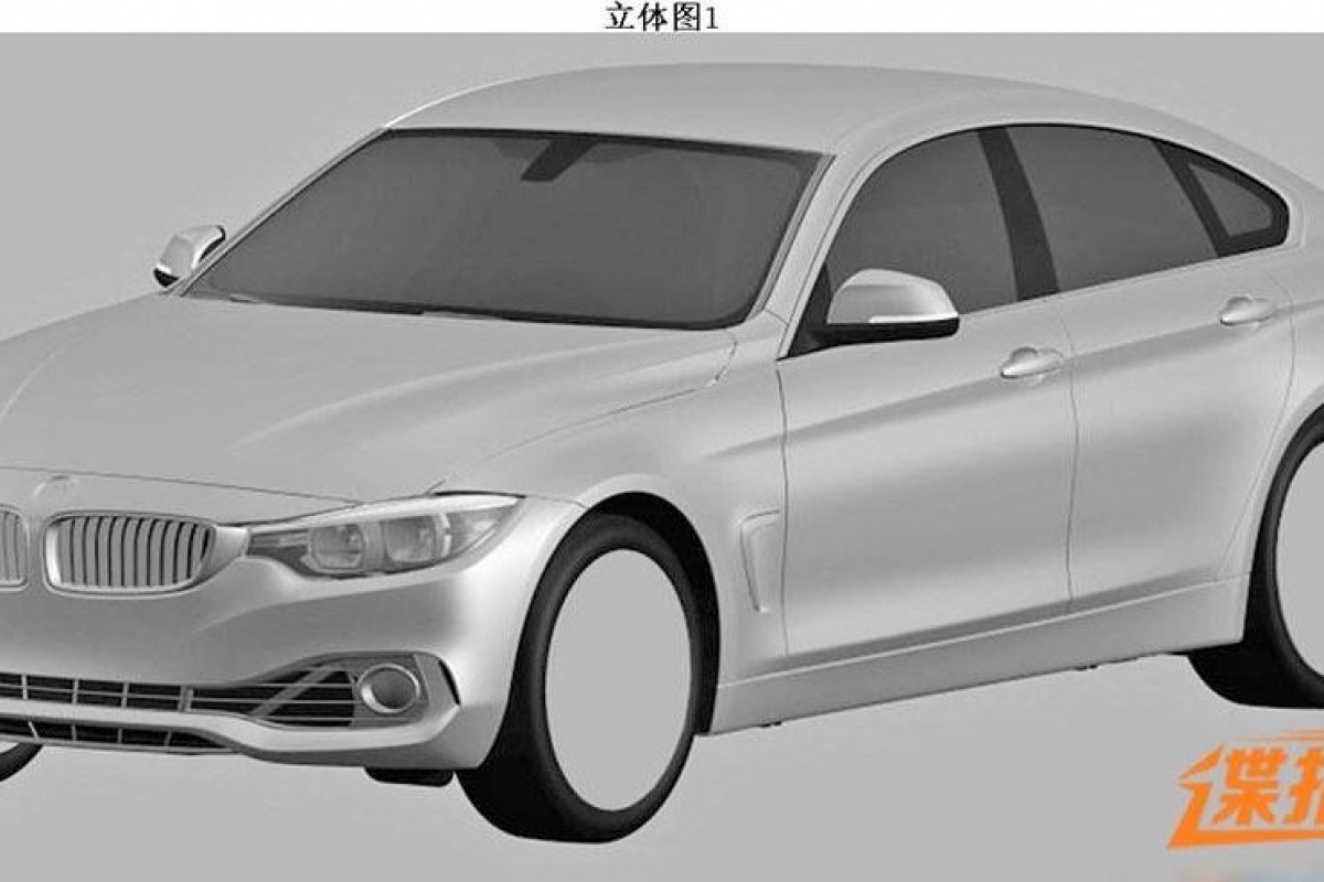 BMW 4 GranCoupé patent images