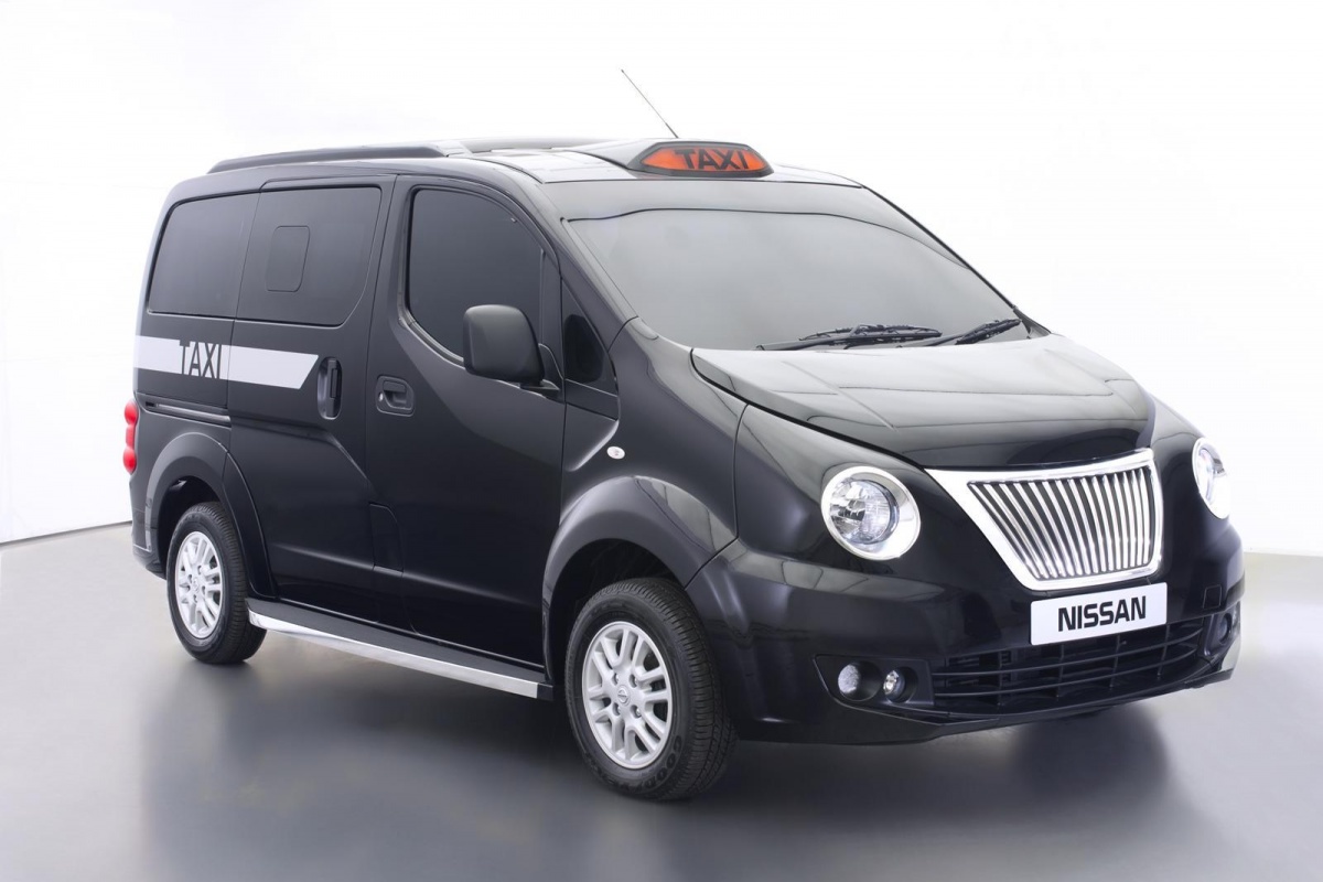 Nissan NV200 London Taxi voorgesteld