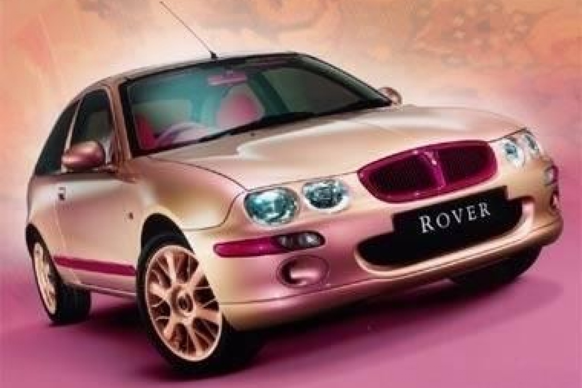 Rover goes pink