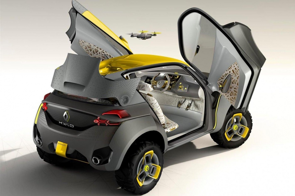 Officieel: Renault Kwid Concept (inclusief drone)