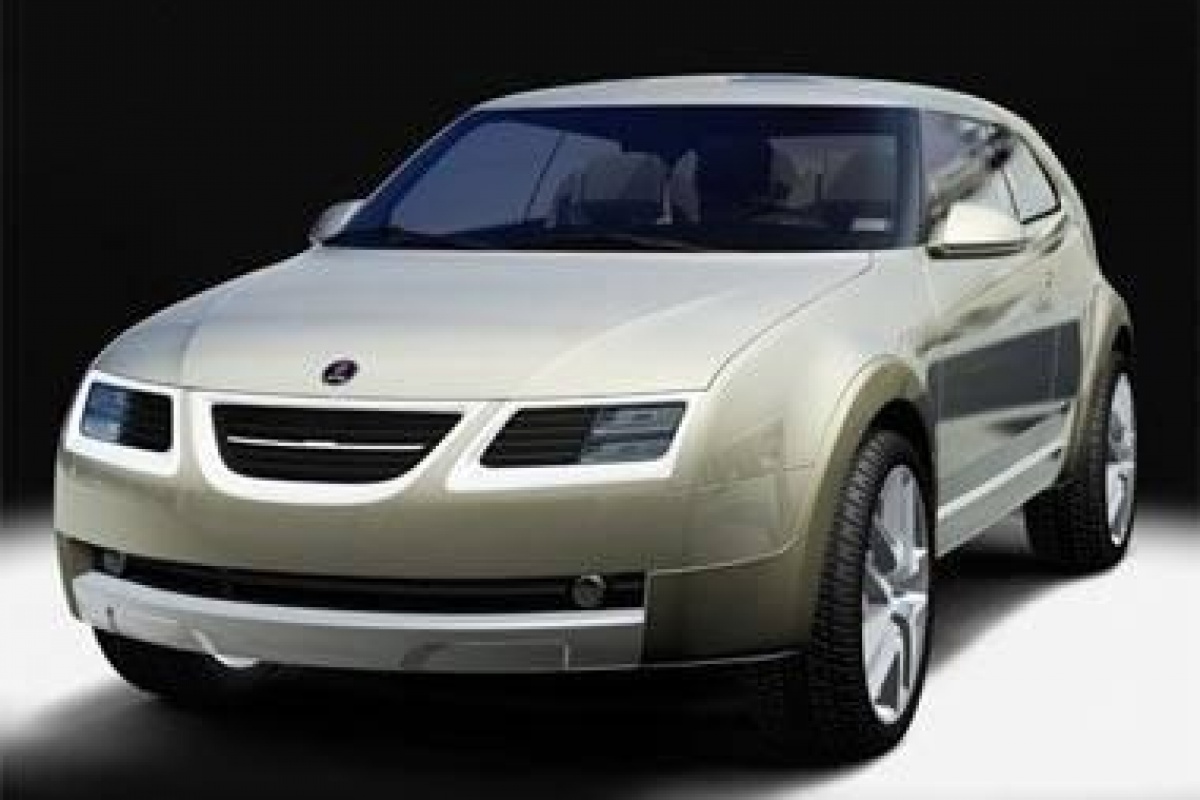 Saab 9-3X Concept in detail