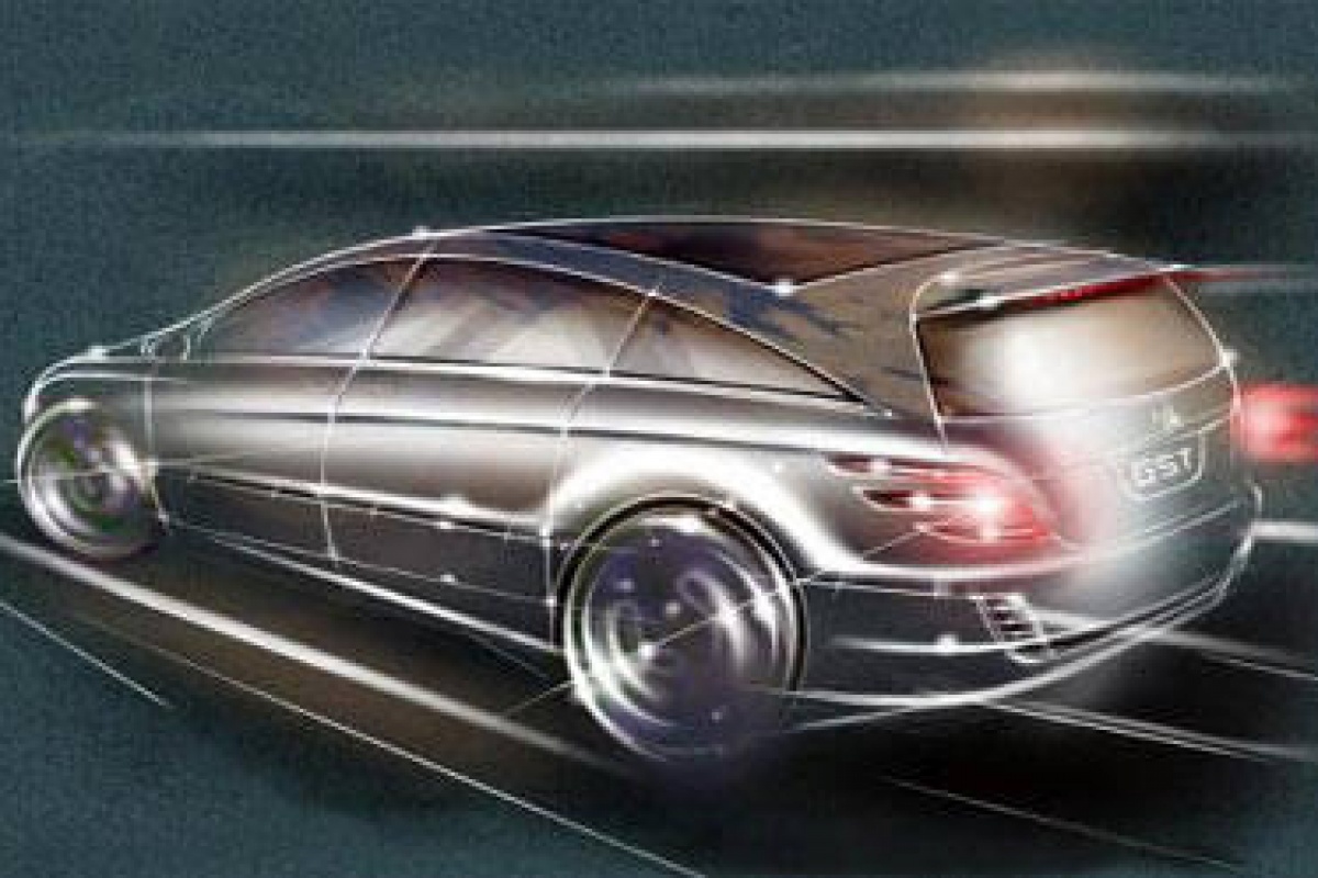 Mercedes Vision GST concept car