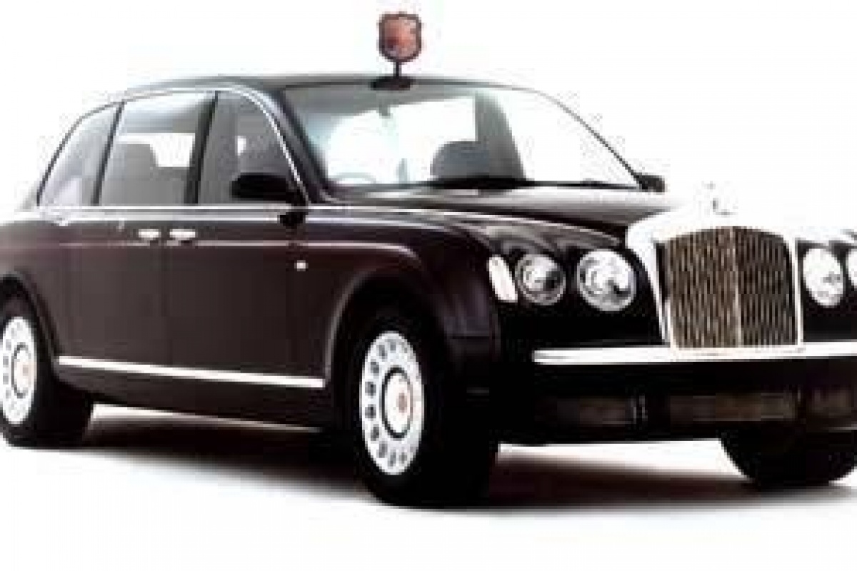 Bentley voor de Queen
