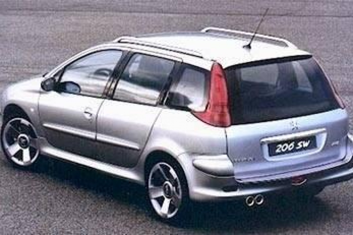 Voorproefje van Peugeot 206 en 307 break